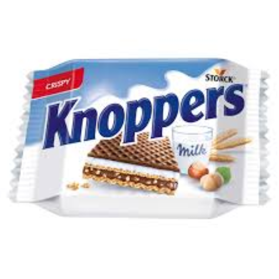 KNOPPERS MILK WAFERS 25G